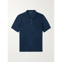 INCOTEX Zanone Slim-Fit Cotton and Silk-Blend Polo Shirt 1647597332226688
