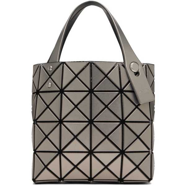  바오바오 이세이 미야케 Silver Lucent Boxy Mini Tote 241730M172087