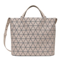 바오바오 이세이 미야케 Beige Crystal Matte Tote 241730M172078