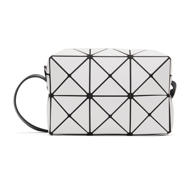  바오바오 이세이 미야케 Gray Cuboid Crossbody Bag 241730M170037