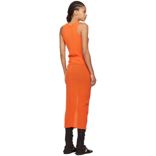  이세이 미야케 ISSEY MIYAKE Orange 카라 Karami Maxi Dress 242809F055004