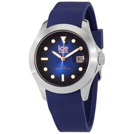 Ice-Watch MEN'S Rubber Sunset Blue Dial Watch 020387