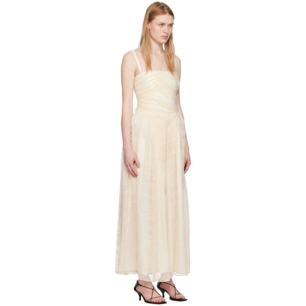  Interior 오프화이트 Off-White The Usi Maxi Dress 241769F055005