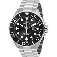 Invicta MEN'S Pro Diver Stainless Steel Black Dial Watch 28765