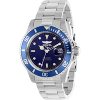 Invicta MEN'S Pro Diver Stainless Steel Blue Dial Watch 37156