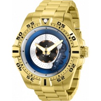Invicta MEN'S S1 Rally Stainless Steel Silver and Blue Dial Watch 37049