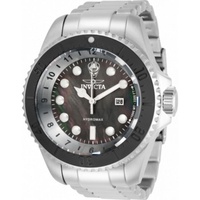 Invicta MEN'S Hydromax Stainless Steel Black Mother of Pearl Dial Watch 31043