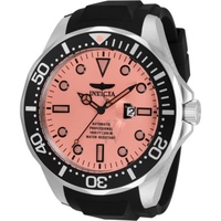 Invicta MEN'S Pro Diver Silicone Red Dial Watch 33606