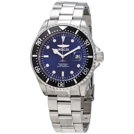 Invicta MEN'S Pro Diver Stainless Steel Blue Dial 22054