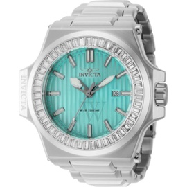 Invicta MEN'S Akula Stainless Steel Turquoise Dial Watch 43383