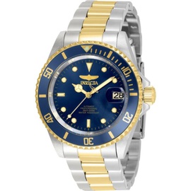Invicta MEN'S Pro Diver Stainless Steel Navy Blue Dial Watch 35703