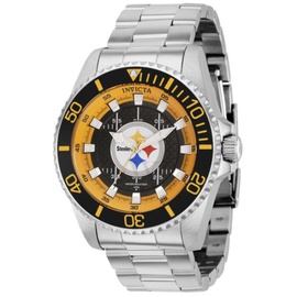 Invicta MEN'S NFL Stainless Steel Black and Yellow and Red and Blue and Grey and Whi Dial Watch 36951