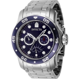 Invicta MEN'S Pro Diver Stainless Steel Blue Dial Watch 46993
