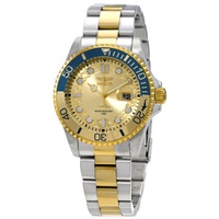Invicta MEN'S Pro Diver Stainless Steel Gold-tone Dial Watch 30948