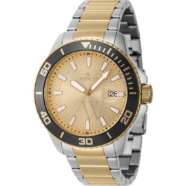 Invicta MEN'S Pro Diver Stainless Steel Gold-tone Dial Watch 46073