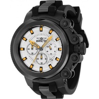 Invicta MEN'S Coalition Forces Chronograph Silicone White Dial Watch 38375