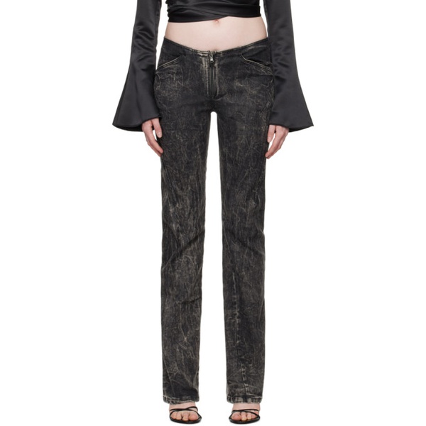  Ioannes Black Elevated Jeans 241451F069004