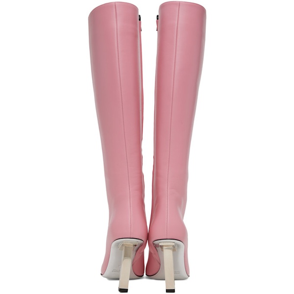  Ioannes Pink Tresor Pointed Boots 231451F115001