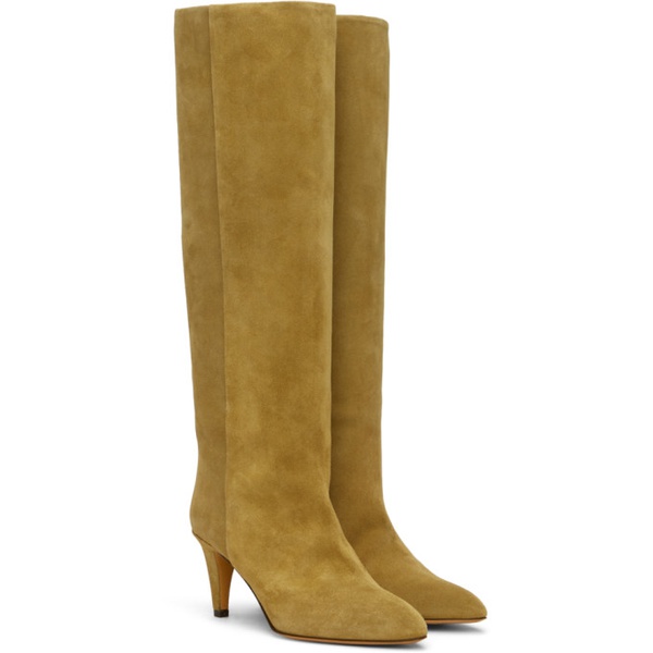 이자벨마랑 이자벨마랑 Isabel Marant Khaki Laspi Boots 241600F115001