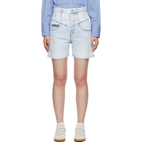 이자벨마랑 이자벨마랑 Isabel Marant Blue Oreta Denim Shorts 241600F088000