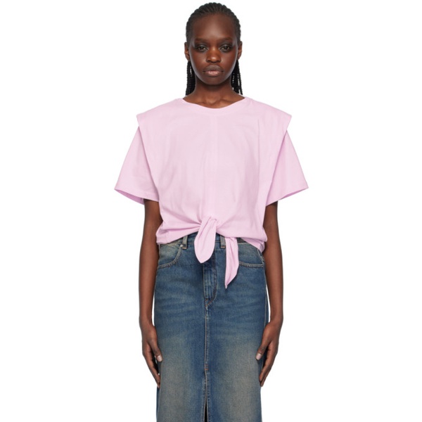 이자벨마랑 이자벨마랑 Isabel Marant Pink Zelikia T-Shirt 241600F110004