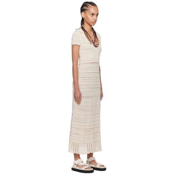 이자벨마랑 이자벨 마랑 에뚜왈 이자벨마랑 Isabel Marant Etoile 오프화이트 Off-White Jinny Midi Dress 241599F054001