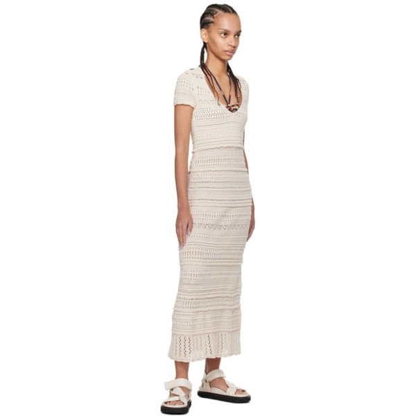 이자벨마랑 이자벨 마랑 에뚜왈 이자벨마랑 Isabel Marant Etoile 오프화이트 Off-White Jinny Midi Dress 241599F054001