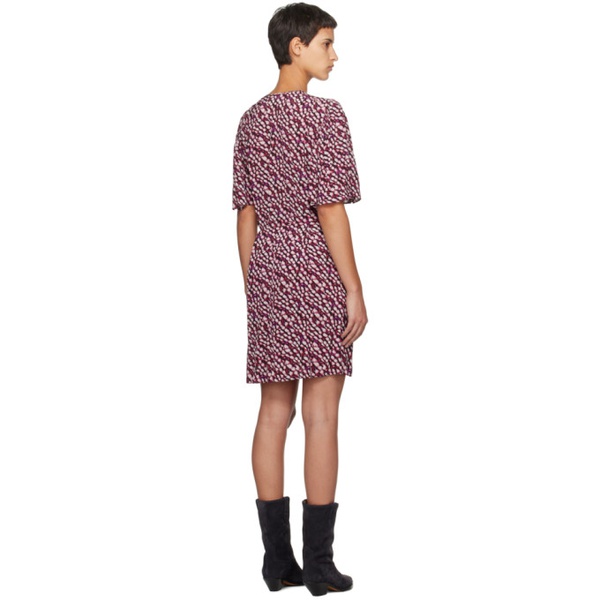 이자벨마랑 이자벨 마랑 에뚜왈 이자벨마랑 Isabel Marant Etoile Purple Vedolia Minidress 241599F052012