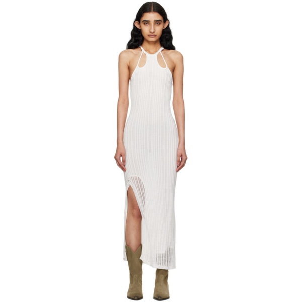 이자벨마랑 이자벨마랑 Isabel Marant White Deborah Midi Dress 241600F054008