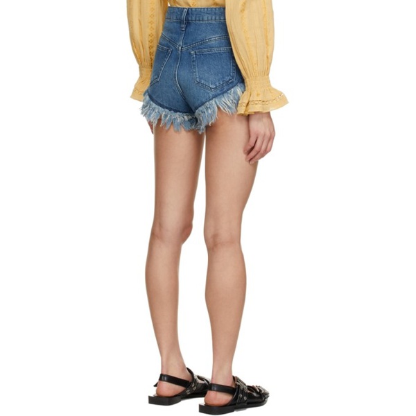 이자벨마랑 이자벨 마랑 에뚜왈 이자벨마랑 Isabel Marant Etoile Indigo Eneidao Shorts 221599F088003