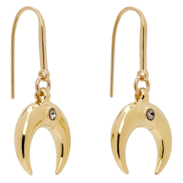 이자벨마랑 이자벨마랑 Isabel Marant Gold Other Side Moon Earrings 231600F022009