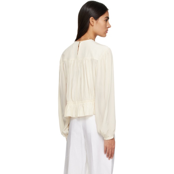 이자벨마랑 이자벨마랑 Isabel Marant 오프화이트 Off-White Nelino Blouse 231600F107009