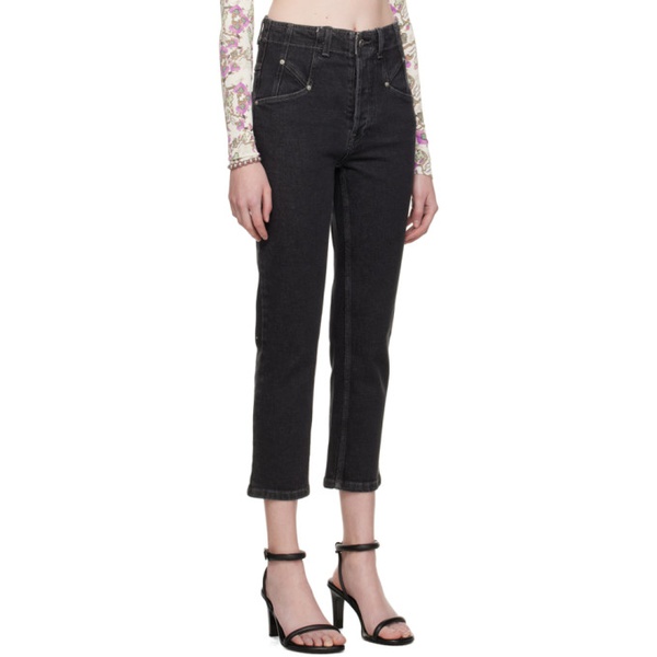 이자벨마랑 이자벨마랑 Isabel Marant Black Niliane Jeans 231600F069003