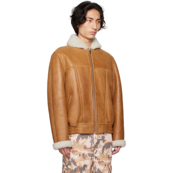 이자벨마랑 이자벨마랑 Isabel Marant Tan Alberto Shearling Jacket 232600M179000