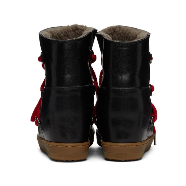 이자벨마랑 이자벨마랑 Isabel Marant Black Nowles Ankle Boots 212600F113007