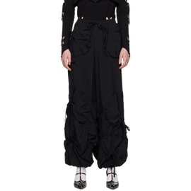 J.Kim SSENSE Exclusive Black Pouch Trousers 231023F087005