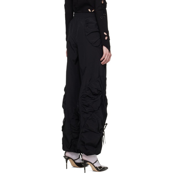  J.Kim SSENSE Exclusive Black Pouch Trousers 231023F087005