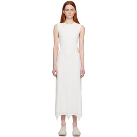 J.Kim White Lattice Maxi Dress 231023F055003