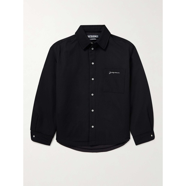  자크뮈스 JACQUEMUS Logo-Embroidered Padded Virgin Wool Overshirt 1647597315603069