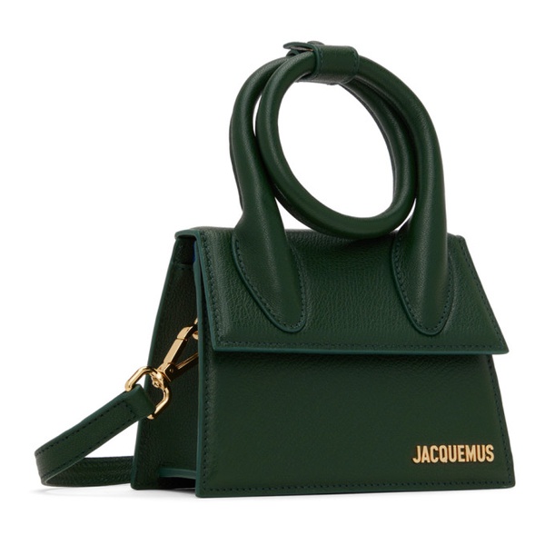  자크뮈스 JACQUEMUS Green Le Chiquito Noeud Boucle Bag 241553F048083