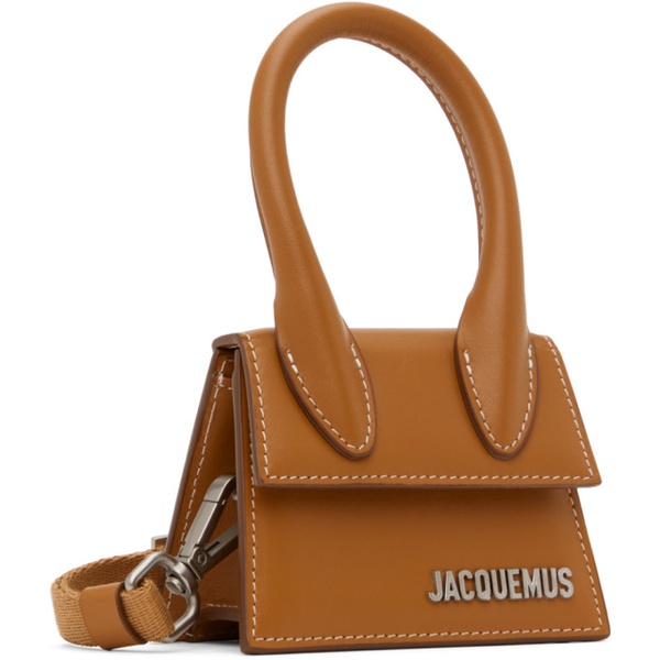  자크뮈스 JACQUEMUS Brown Le Chouchou Le Chiquito Homme Bag 241553M170008