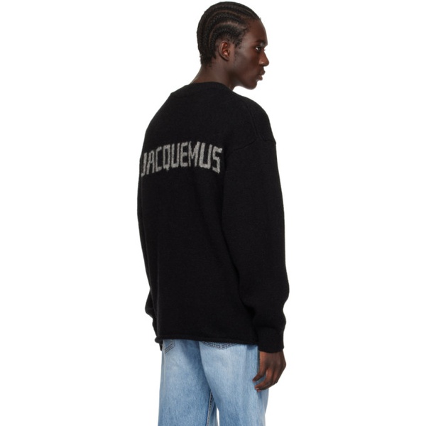  Black Les Classiques Le Pull 자크뮈스 Jacquemus Sweater 241553M201005