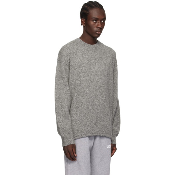  Gray Les Classiques Le pull 자크뮈스 Jacquemus Sweater 241553M201006