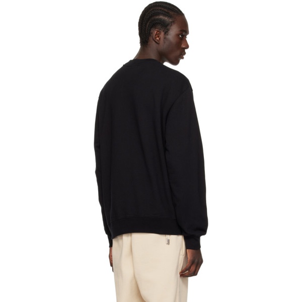  자크뮈스 JACQUEMUS Black Les Classiques Le sweatshirt Gros Grain sweatshirt 241553M204000