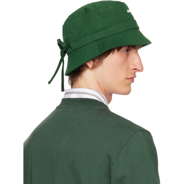  자크뮈스 JACQUEMUS Green Le bob Gadjo Hat 241553M140003