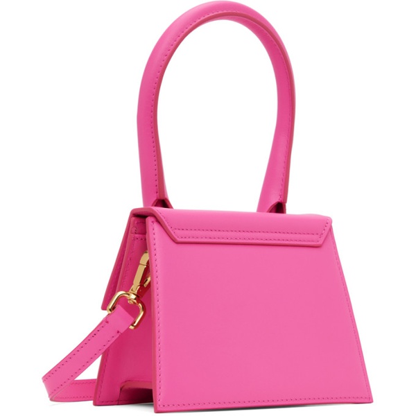  자크뮈스 JACQUEMUS Pink Les Classiques Le Chiquito moyen Bag 241553F048066