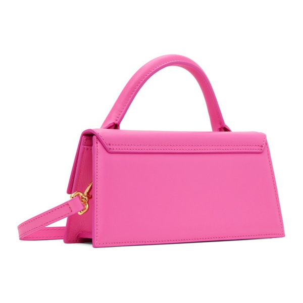  자크뮈스 JACQUEMUS Pink Les Classiques Le Chiquito long Bag 241553F048099