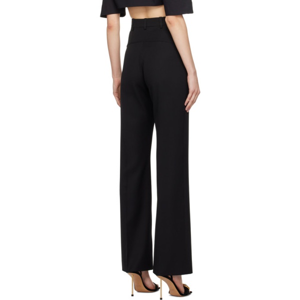  자크뮈스 JACQUEMUS Black Les Classiques Le Pantalon Sauge Trousers 241553F087009