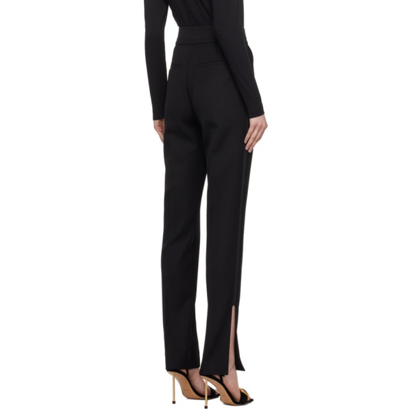  자크뮈스 JACQUEMUS Black Les Classiques Le Pantalon Tibau Trousers 241553F087007