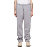 Gray Le Jogging 자크뮈스 Jacquemus Lounge Pants 231553F086001